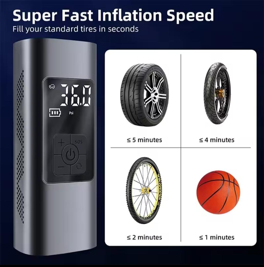Pc Multiple Functionalities Tyre Inflator