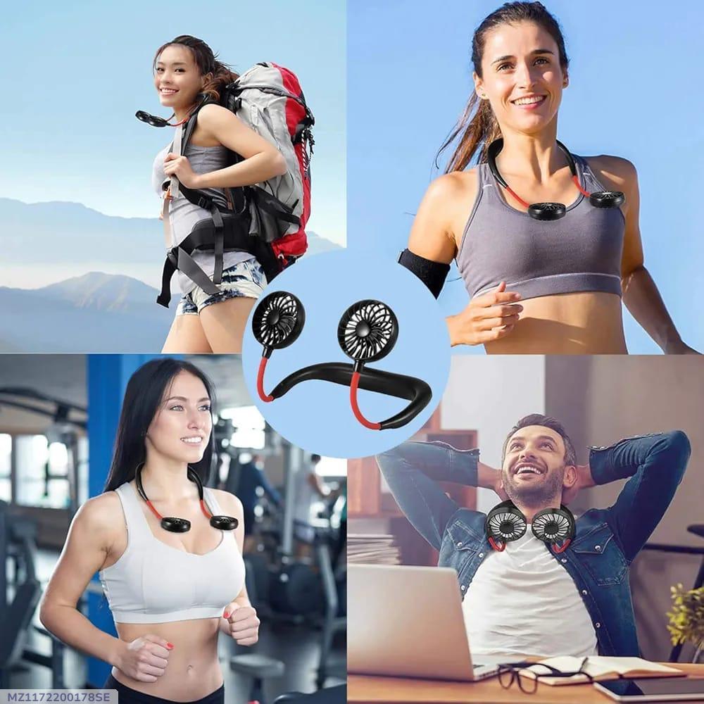 Foldable Neck Fan - 1 Pc - Cooling Solution